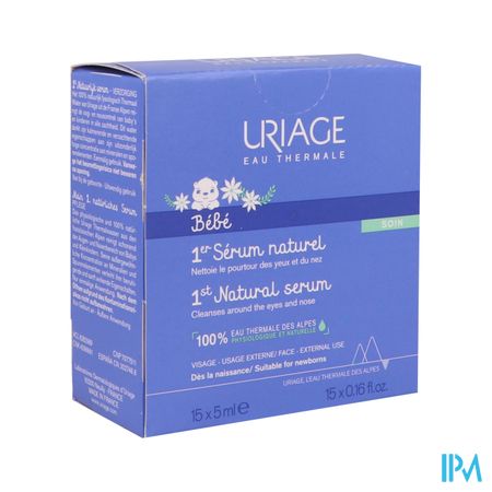 Uriage Bb 1er Serum Naturel 15x5ml