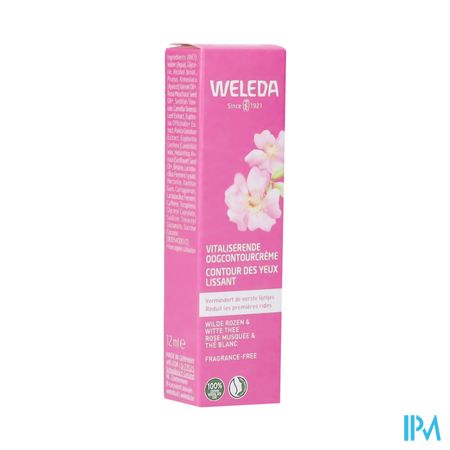 Weleda Cont.yeux Lissant Rose Musq.&the Blanc 12ml
