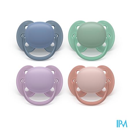 Philips Avent Fopspeen +6m Soft Mix 2