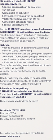 Rhinicur Neusdouche Kinderen 3
