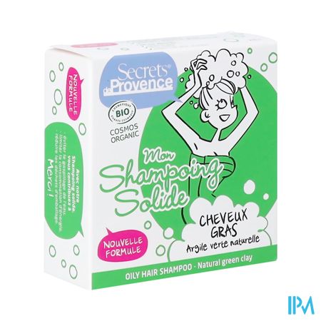 Secret De Provence Shampooing Cheveux Gras Bio 85g