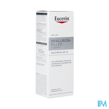 Eucerin Hyaluron-filler X3 Eff. Dag Spf15 N/m 50ml