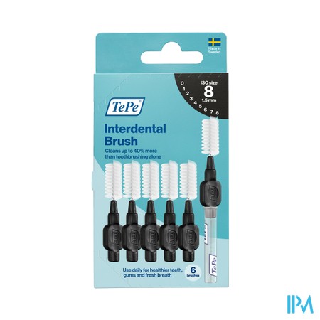 Tepe Interdental Brush 1,50mm Noir 6