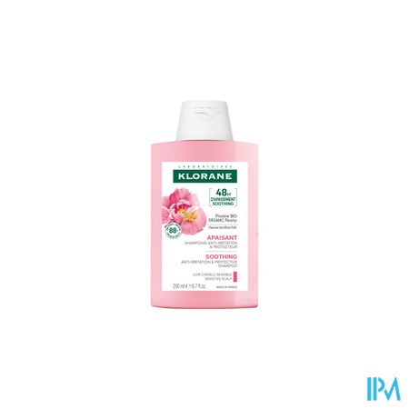 Klorane Capil. Sh Bio Pioenroos 200ml