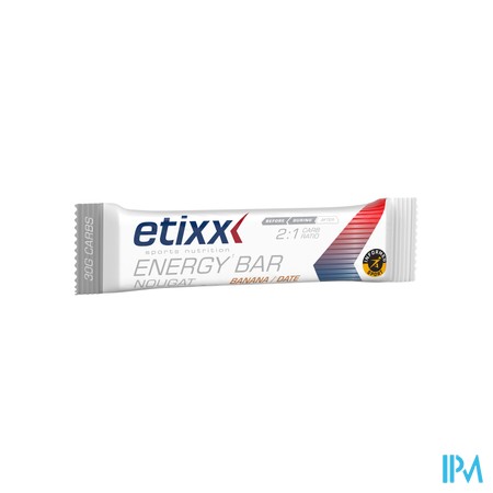 Etixx Energy Bar Nougat Banana Date 1x37g
