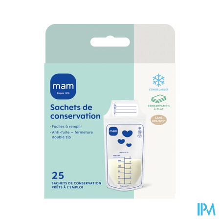 MAM SACHET CONSERVATION 180MLX25