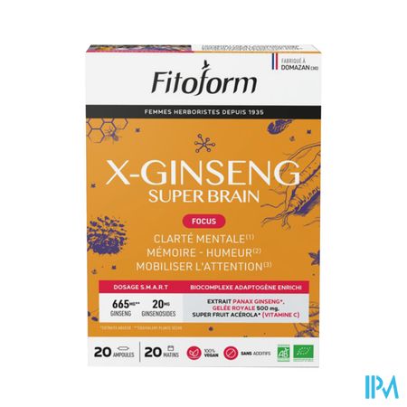 Panax Ginseng Bio Amp 20 Fitoform