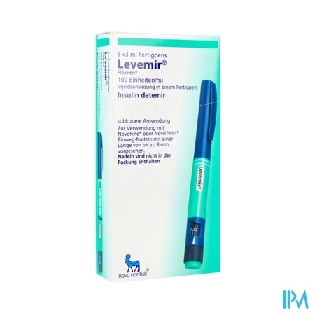 Levemir Flexpen 5x3ml 100 U/ml