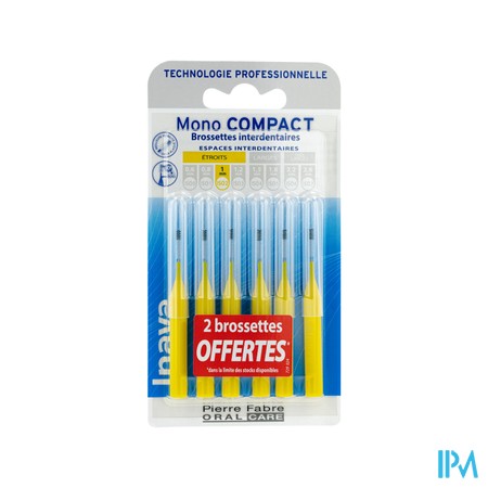 INAVA BROSSETT MONO COMP JAUNE 4+2