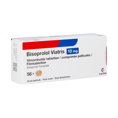 Bisoprolol Viatris 10mg Comp 56