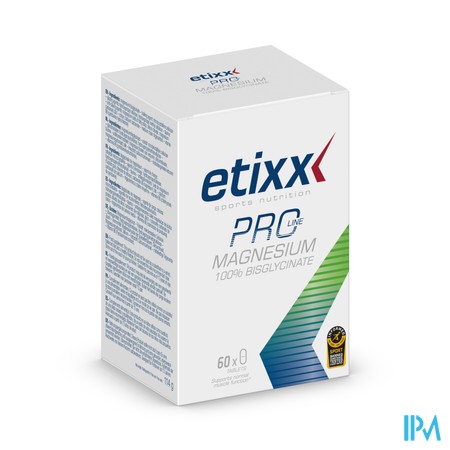 Etixx Magnesium 100% Bisglycinate Pro Line Comp 60