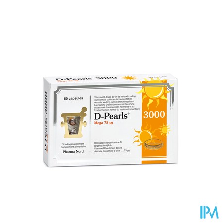 D-pearls 3000 Caps 80