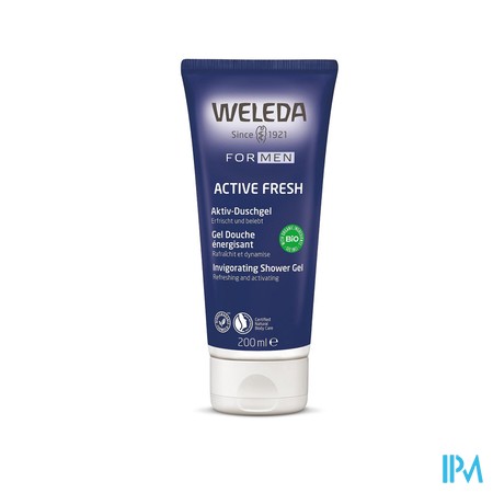 Weleda Gel Douche Energisant Homme Tube 200ml