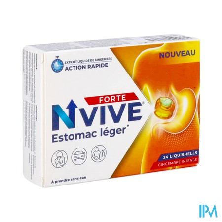 Nvive Estomac Leger Forte Liquishells 24