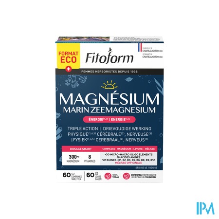 Fitoform Zeemagnesium + B1+b6+b9 Nf Caps 60