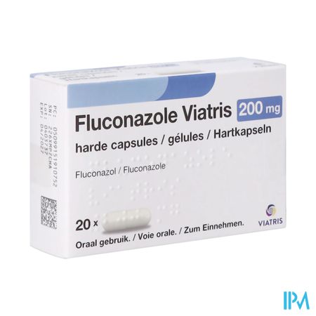Fluconazole Viatris 200mg Caps 20