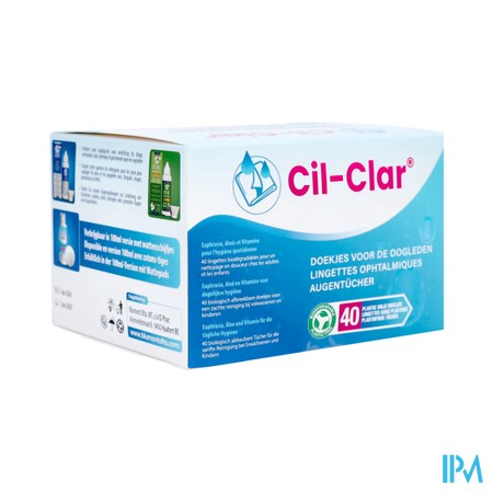 Cil-clar Unidose Compresses 40