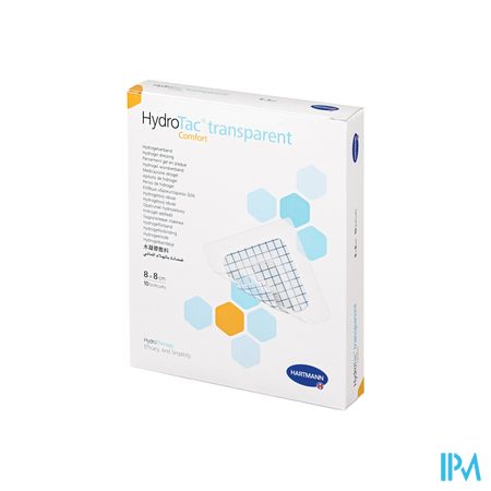 Hydrotac Transpar. Comf. 8x8cm 10 6859251 Hartmann