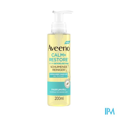 Aveeno Calm+restore Schuimende Reiniger 200ml