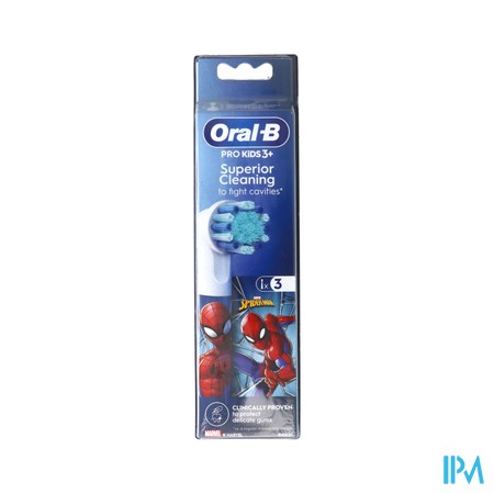 Oral-b Refill Kids Spiderman 3
