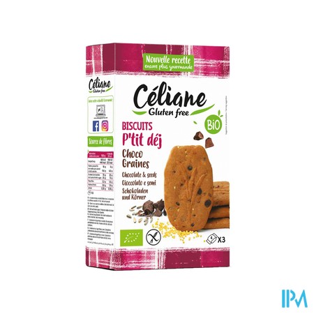 Celiane Ontbijtkoekjes Bio 150g 4086 Revogan