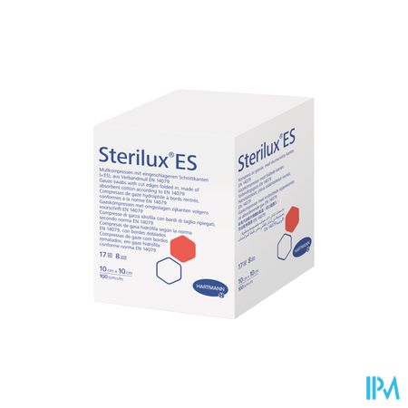 Hartmann Sterilux Es 5x5cm 8l.st. 50x3 P/s