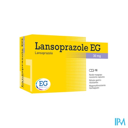 Lansoprazole EG 30 Mg Caps 98 X 30 Mg