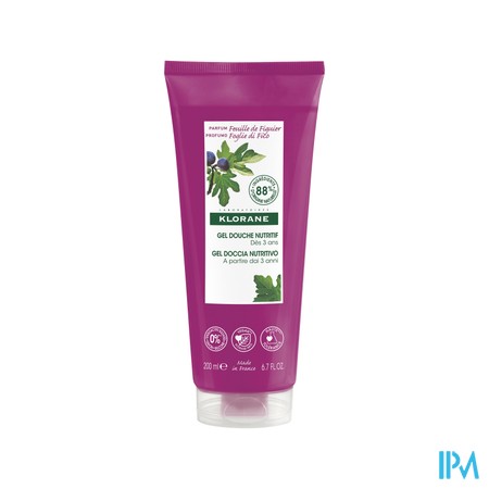 Klorane Lichaam Douchegel Vijg 200ml