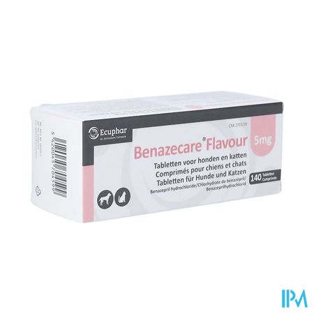 Benazecare Flavour 5mg Comp Chiens - Chats 140