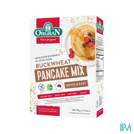Orgran Mix Crepe Sarrasin 375g 4126 Revogan