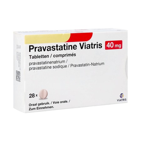 Pravastatine Viatris 40mg Tabl 28