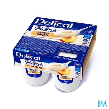 Delical Le Brasse Peche 4x200g
