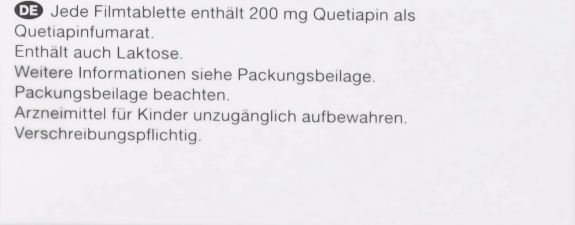 Quetiapine Viatris 200mg Comp Pell 100 6