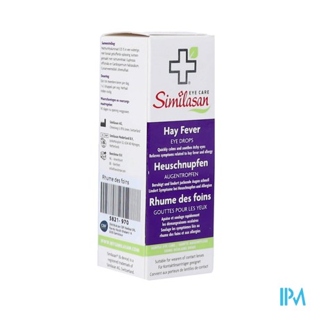 Similasan Hooikoorts Druppels 10ml