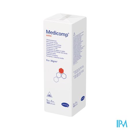 Medicomp 5x5cm 6l. Nst. 100 P/s