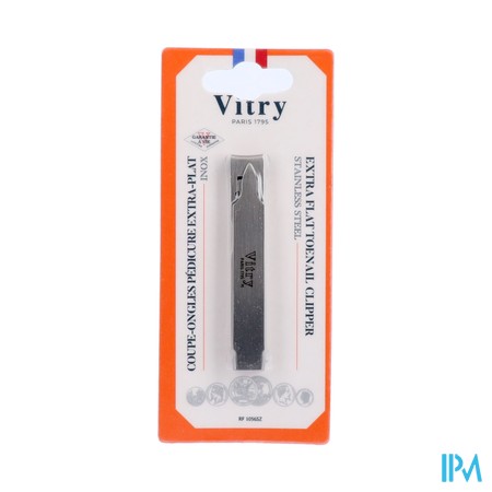 Nagelknipper Pedicure Extra-plat Inox