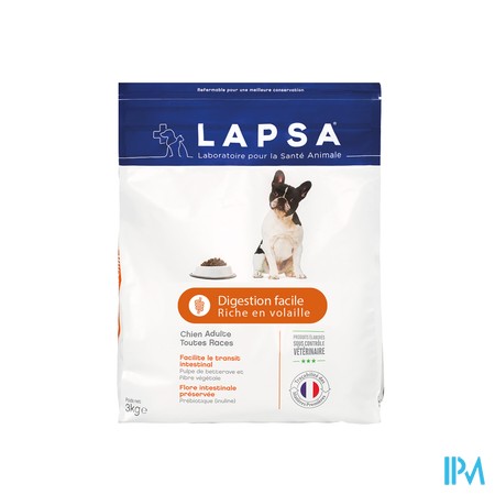 Lapsa Onp Hond Volwassen Makkelijke Vertering 3kg
