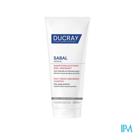 Ducray Sabal Argeal Sh Quotid Sebo-absorbant 200ml