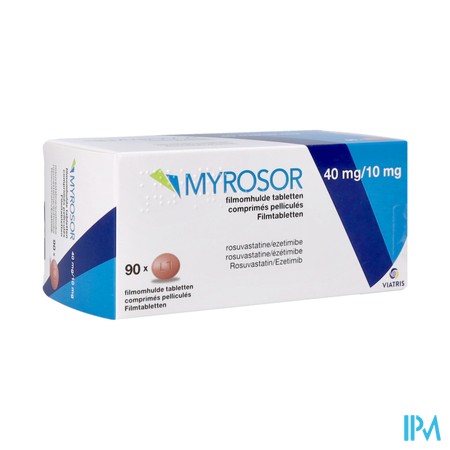 Myrosor 40mg/10mg Comp Pell 90