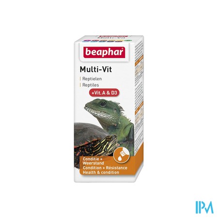 Beaphar Multi-vit Reptielen 20ml