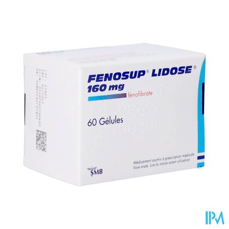 Fenosup Lidose 160mg Gel 60 X 160mg