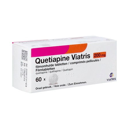 Quetiapine Viatris 200mg Filmomh Tabl 60