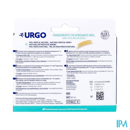 Urgo Genezende Pleisters Honing 5