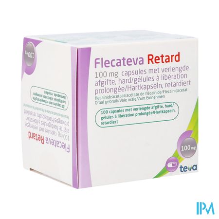 Flecateva Retard 100mg Caps Verlengde Afgifte 100