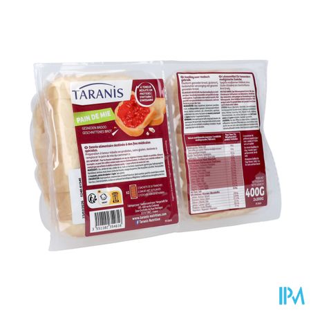 Taranis Gesneden Brood 400g
