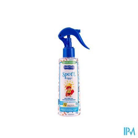 Babyton Nat. Minerale Zonnecr Spf50 Spray 200ml