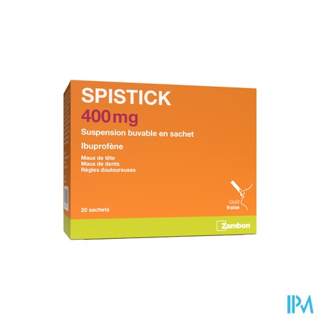 Spistick 400mg Susp Buv Sach 20