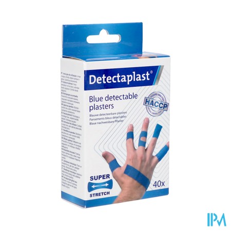 Detectaplast Textielpl. Bl.det.s.stretch 5 Afm. 40