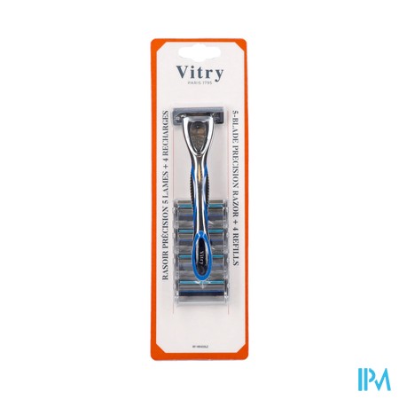 Scheermes Precisie 5 Meisjes + 4 Navullingen