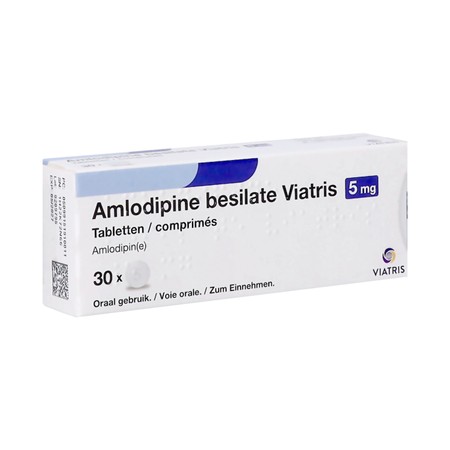 Amlodipine Besilate Viatris 5mg Tabl 30